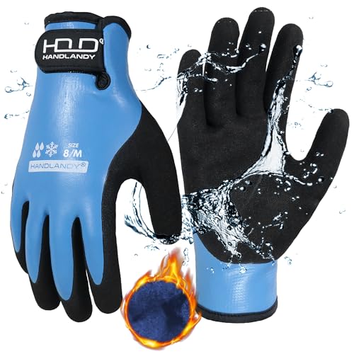 HANDLANDY Winter Waterproof Work Gloves