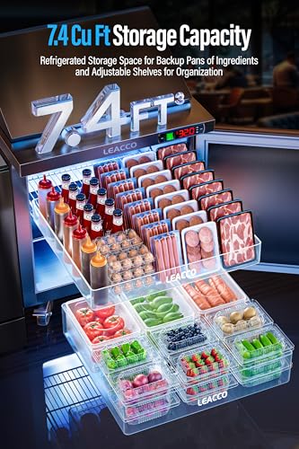 Commercial Restaurant Prep Refrigerator