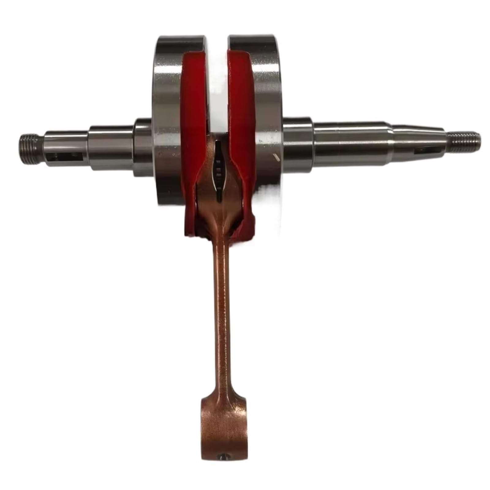 Compatibile con Suzuki per AX100 per AX115 Moto per Corse E Uso Quotidiano Alberi Motore Rossi Albero Motore Rinforzato Ad Alte Prestazioni Albero Motore