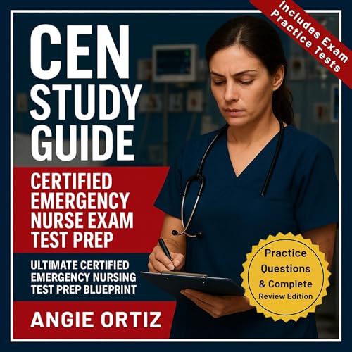 CEN Study Guide - Certified Emergency Nurse Exam Test Prep - Ultimate Certified Emergency Nursing Test Prep Blueprint - (Includes Exam Practice Tests) Practice Questions &amp;amp; Complete Review Edition | Angie Ortiz episode artwork