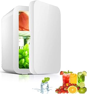 Worth having - Mini réfrigérateur compact réfrigérateur, mini-bar Thermoélectrique refroidisseur et plus chaud, 8L Comptoir silencieux Table Table Table Petite mini Boissons Réfrigérateur pour chambre