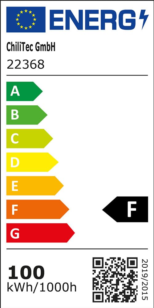 ChiliTec LED Fluter Aussenstrahler Flutlicht 100Watt 9230lm IP44 Aussen | Floodlight, 1,5m Kabel mit Schutzkontaktstecker, Licht 4000k / Neutralweiß