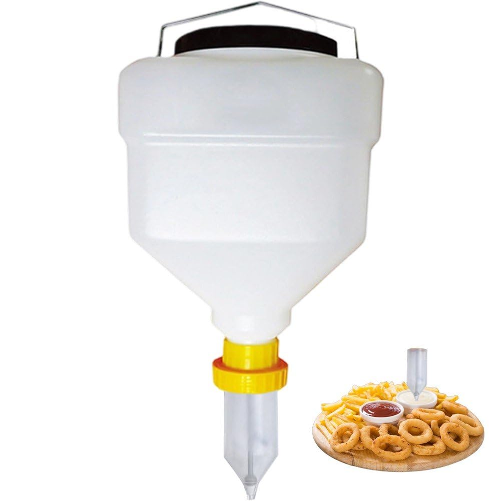Dispensador de condimentos colgante para evitar goteos y ahorrar espacio en cocina