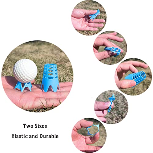 Image of Plastic Golf Tees, Golf Simulator Tees for Home, Outdoor Indoor Golf Tees Simulator Practice Training, Golf Mat Tees for Winter Turf and Driving Range