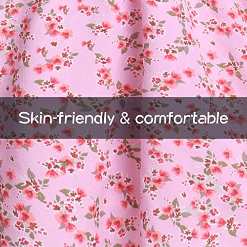 Disfraz Colonial Niñas Vestido Pionera Floral con Cuello Marinero miniatura 5