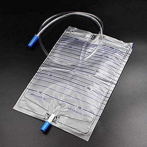ECOBLUE 2000ml Urine Drainage Bags Non Sterile Bags with TTap Valve