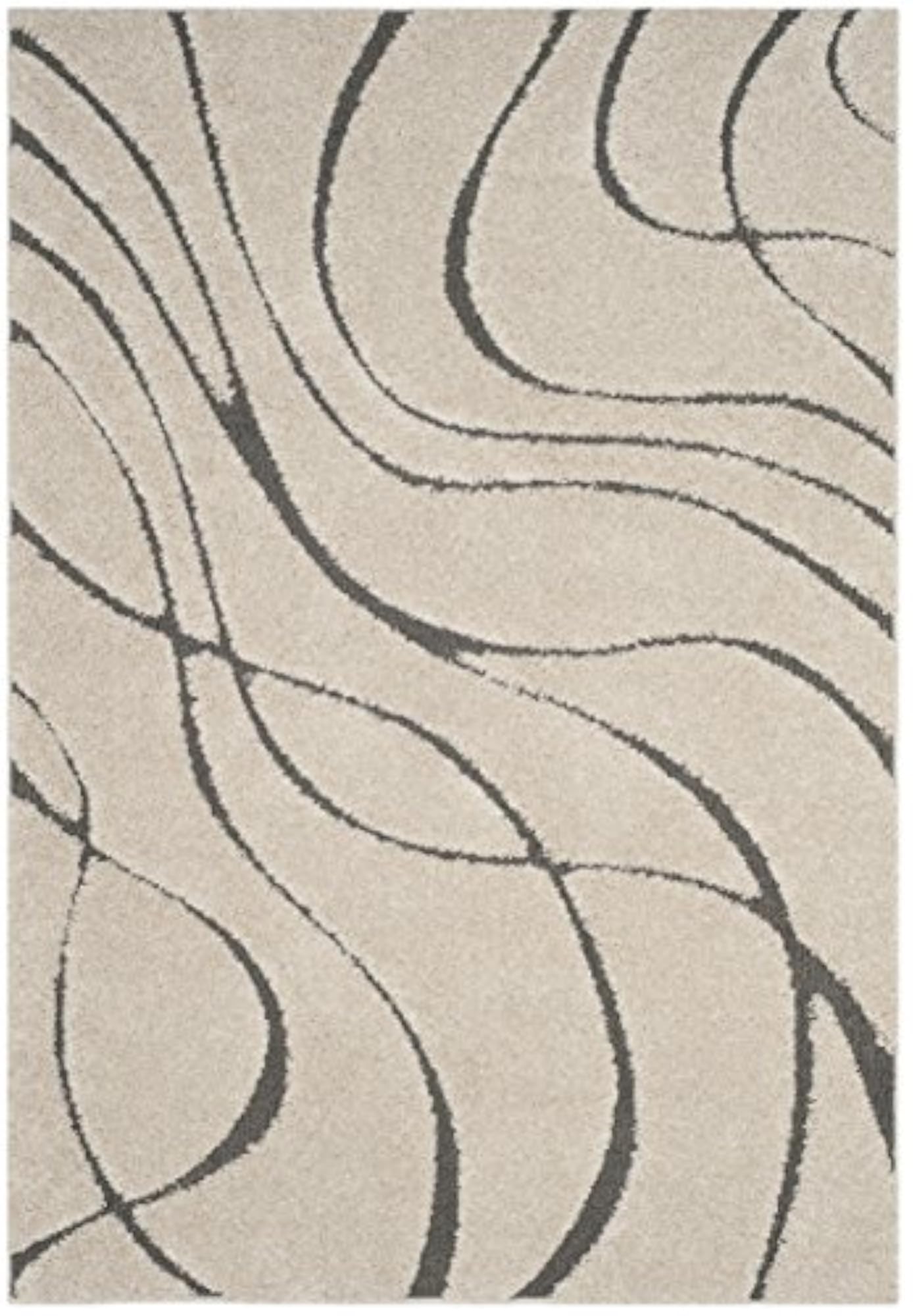 Handmade 3D Edge Collection Microfiber & Polyester Rugs