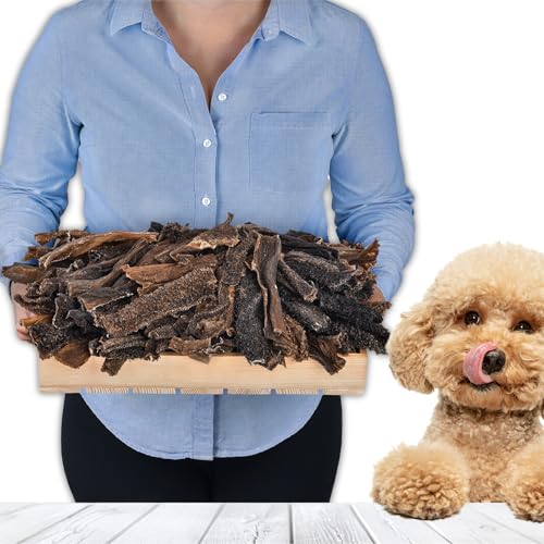 Lamb Tripe for Dogs 1 kg (circa 98-102 pezzi) | Natural Chews | Air-Dried Grain-Free Treats | Snack ipoallergenico a basso grasso | Adatto per barf, puppies e cani adulti
