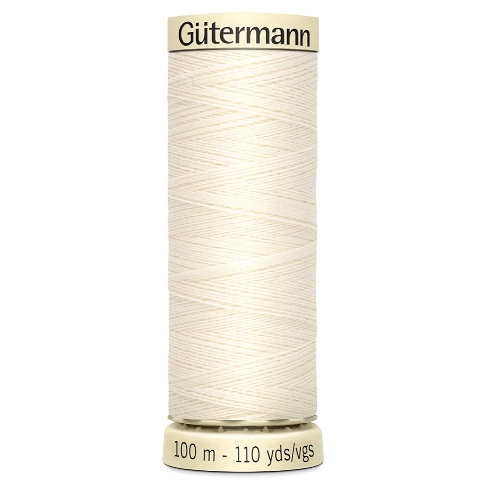 Gütermann Sew-All Thread, Polyester, Ivory, 100 m
