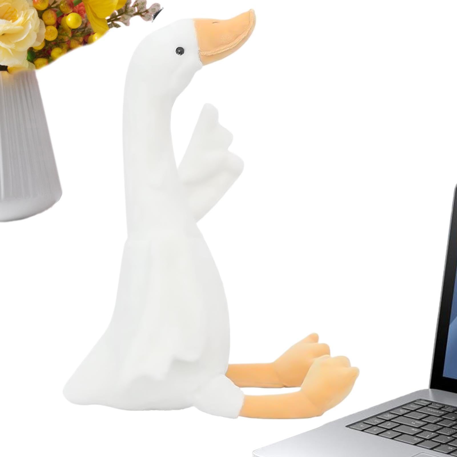 Stuffed Animals Goose Plush White Stuffed Animal Toy Soft And Huggäble