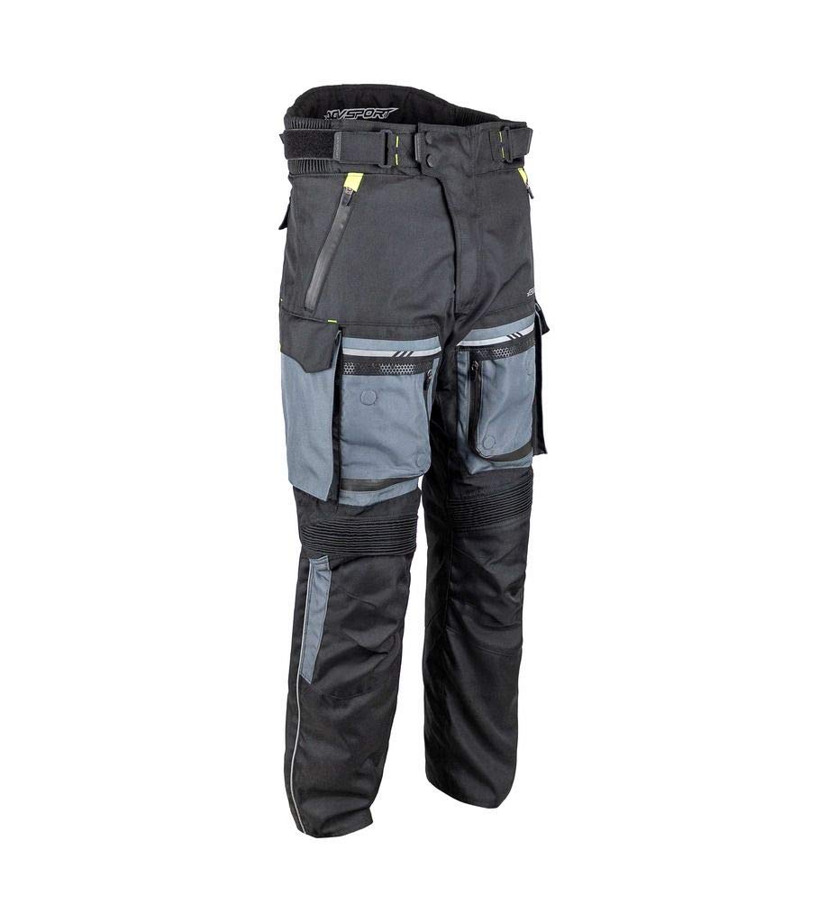 AGVSPORT Mojave Pant Motorcycle Adventure Enduro Motocross Adjustable Armor Black
