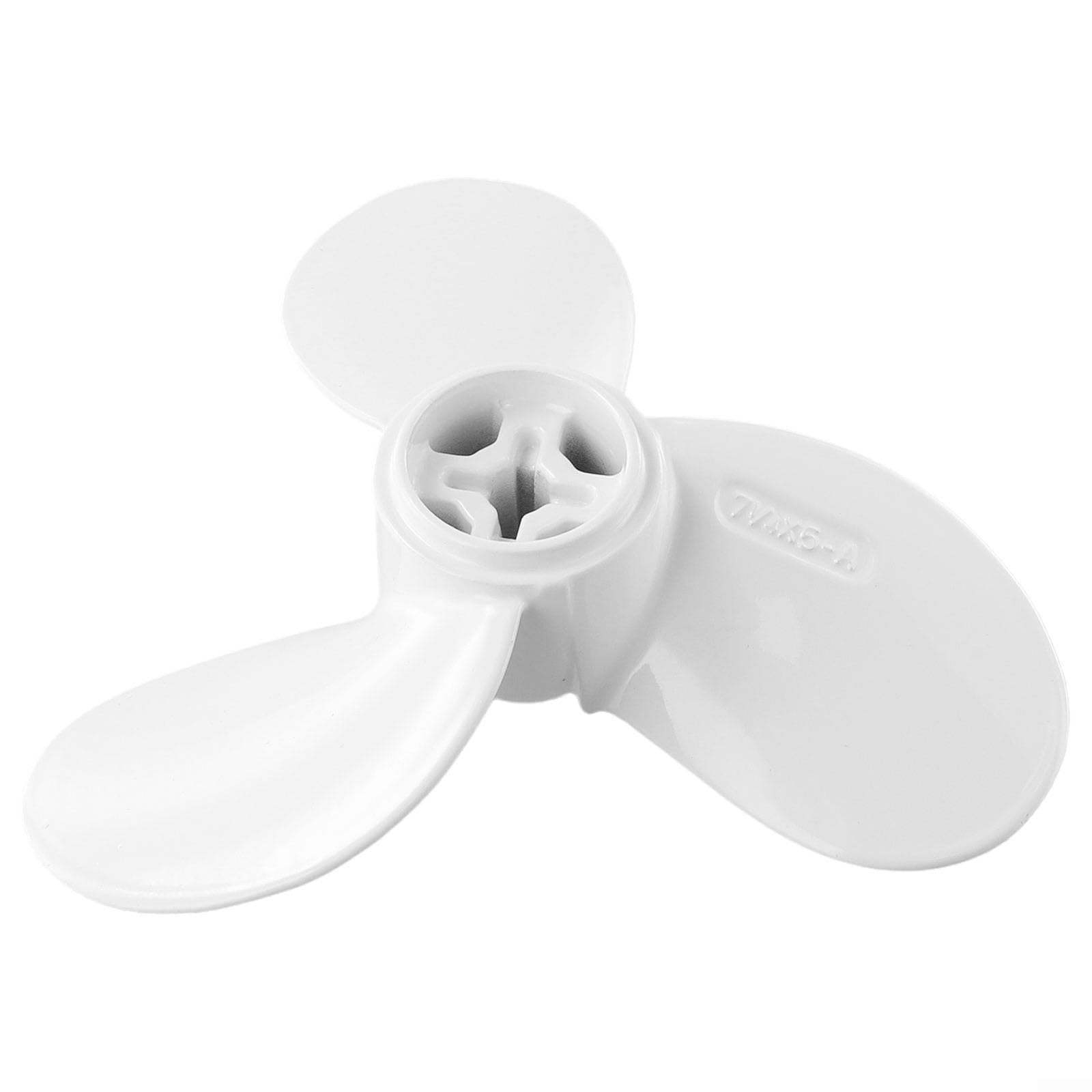 Elica motore fuoribordo a 3 pale in lega di alluminio per piccole barche da 2HP-3.5HP, compatibile con YTR e per motori fuoribordo HANGKAI, modello 7 1/4 × 5-A
