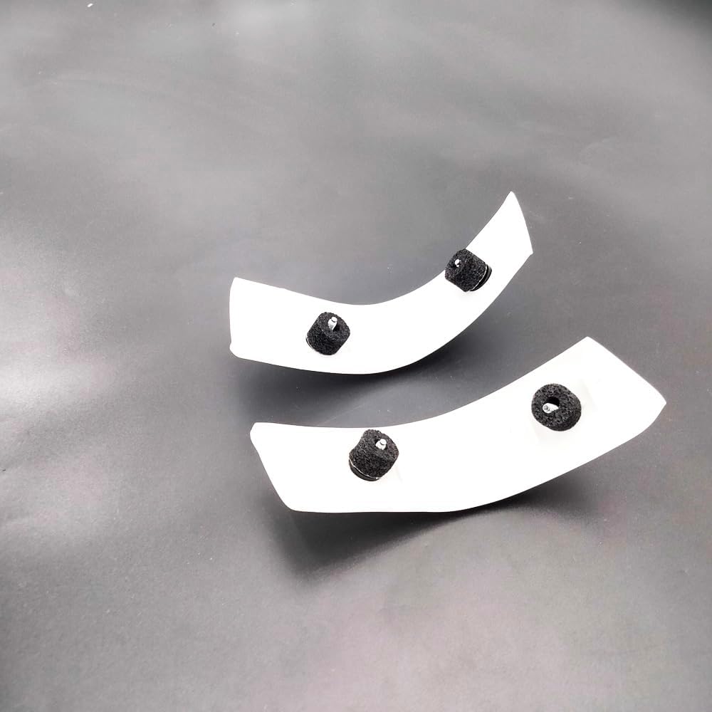 2Pcs White Roof Side Molding Reinforced for Ford F250 F350 F450 Super Duty 1999-2007