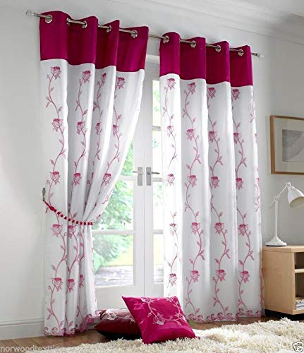 Rideau à œillets Zulu cannelle, beige et noir   140x240cm   Linder   448 19 10195 375