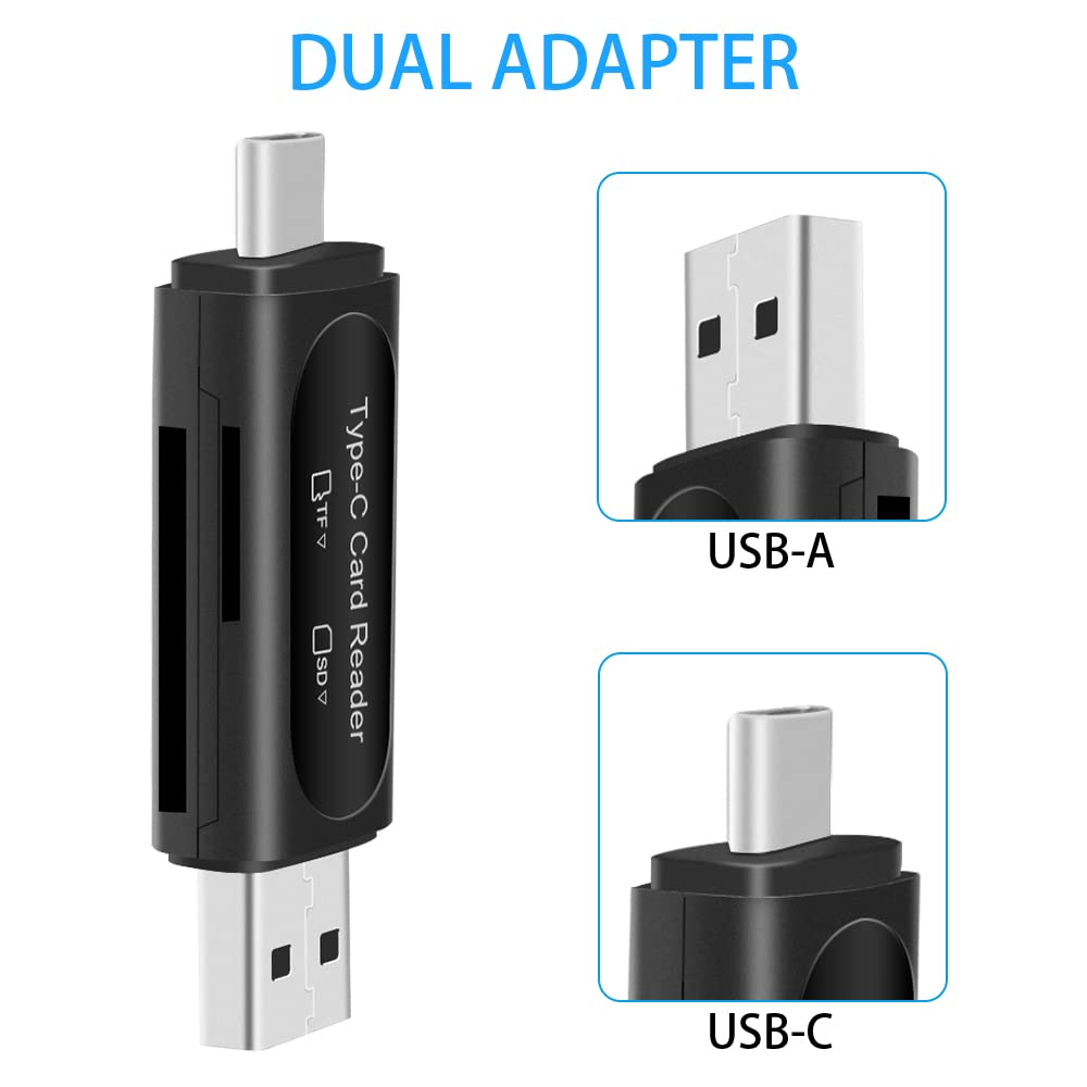 Lettore Di Schede USB C 4 In 1 – SD/MicroSD, Porta USB 3.0, Ricarica E Audio, Per IPhone 16/15, IPad, MacBook - 4