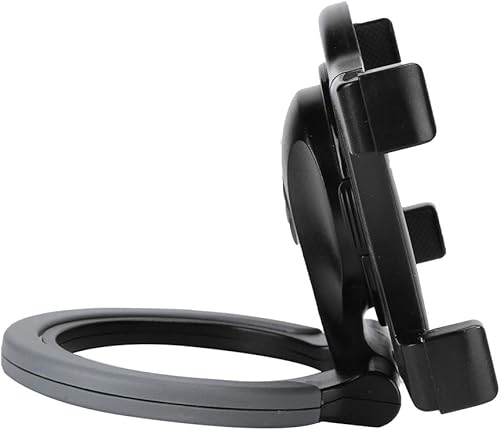 Miniatura 2 de SUNGOOYUE Tablet Desktop Stand, 360 Degree Rotating Holder, 7-10 Inch Universal Mount, ABS and Silicone Construction, Black or White, Portable