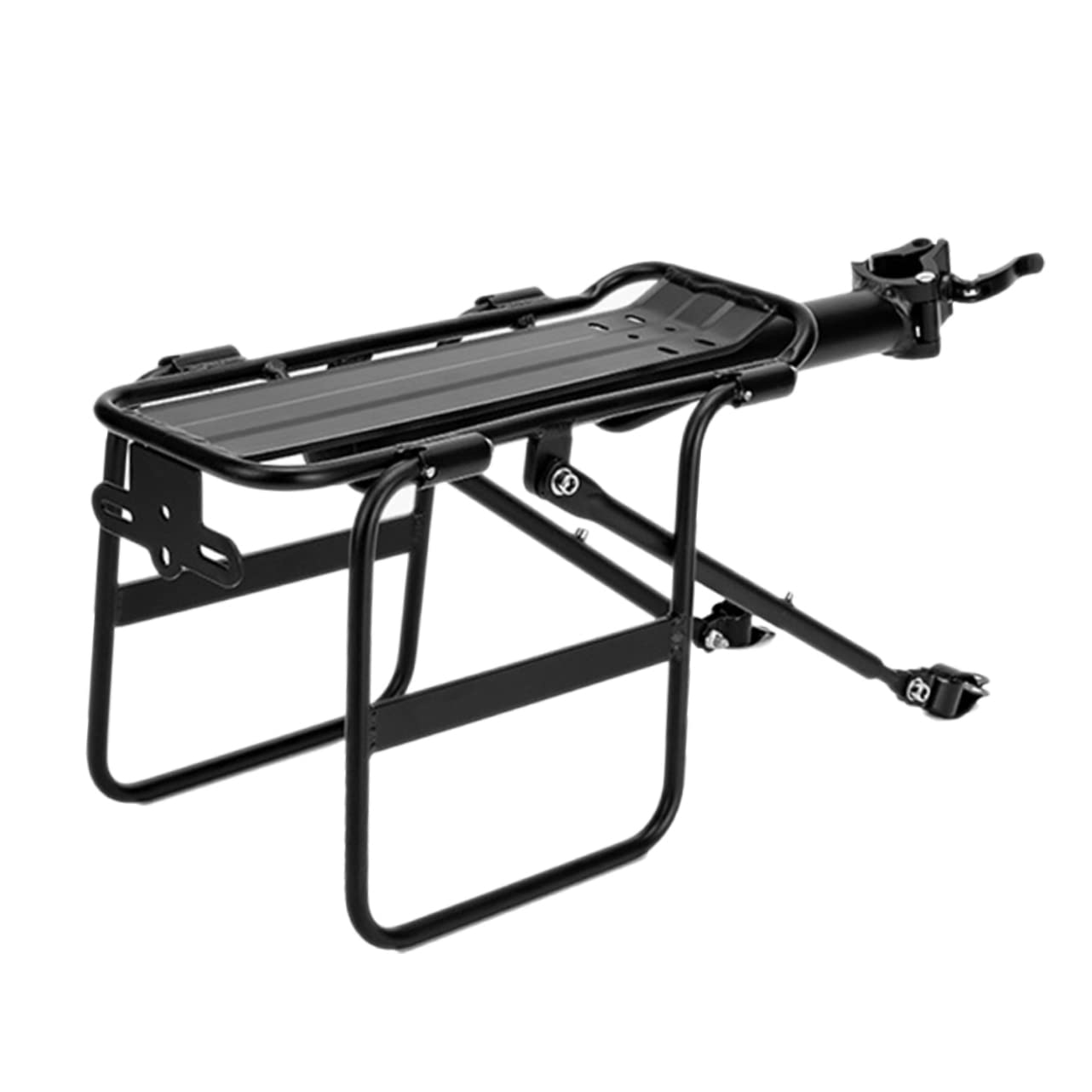 Toddmomy 1pc Practical Mountain Bike Rear Rack Multifunctional Cargo Carrier for Luggage School Bags Travel Goods Strong Bearing Capacity Stable Safe Storage