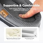 VeraCosy Men's Moccasin Slippers Comfy Soft Durable Slip-on Indoor Memory Foam House Shoes - Image 4