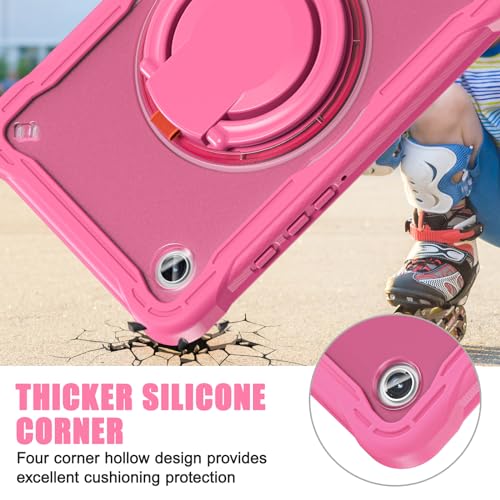 Coque Samsung Galaxy Tab A9 8.7 pouces 2023 protection écran rose