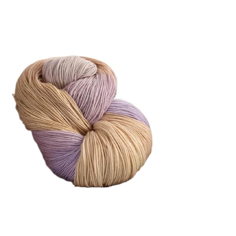 Hilo de lana teñido de color degradado de 250 g for tejer a mano, hilo mercerizado suave for suéteres y bufandas(Color11)
