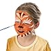 FACE Paint Set: 30 Piece Kit Including Face Paints, Face Painting Pens, Brushes, Sponge, Stencils & Guide Book. Ideal As Birthday, Halloween, Makeup, Dressing up Gift Idea