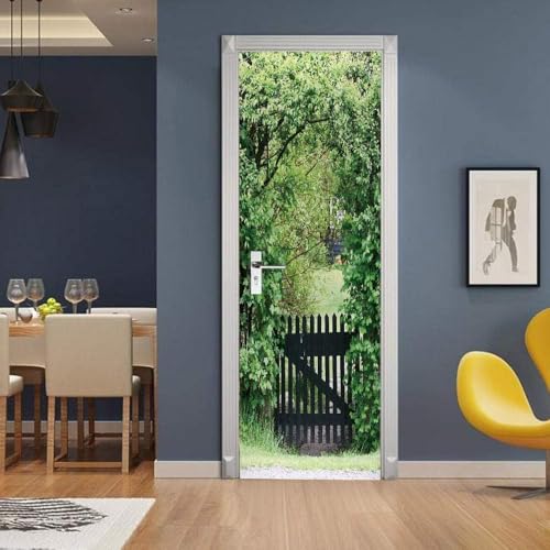 Affiche de porte en PVC imperméable et auto-adhésive pour rénovation propre