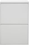 Arregui CR601-B2 4 Compartment Steel Recycling and Trash Can | 23+11+17+17L (68L) | Kitchen Trash Bins | Home Recycling Containers | with 24L Container Bin | White - 9