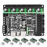MKS Robin Nano V3 32bit 3D Printer Motherboard with TMC2209 Motor Drivers, WiFi & TS35 Touch Screen, Compatible with Eagle Control Panel and 3D Touch (Set*1)