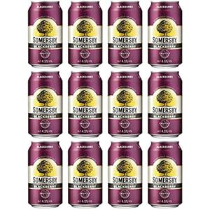 Somersby – Blackberry Cider Dose pfandfrei 4,5% Vol. – 12×0,33l