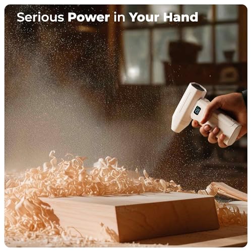 Image of XECH Powerful Air Duster 110000 RPM | Digital Cordless Air Blower Machine | Electric Air Blower for Dust Cleaning, Car, PC, Home | USB-C Rechargeable Mini Blower | Portable Leaf Blower (X-Jet Neo)