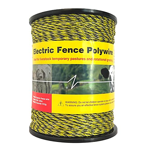 Upgraded Electric Fence Polywire 1722 Feet
