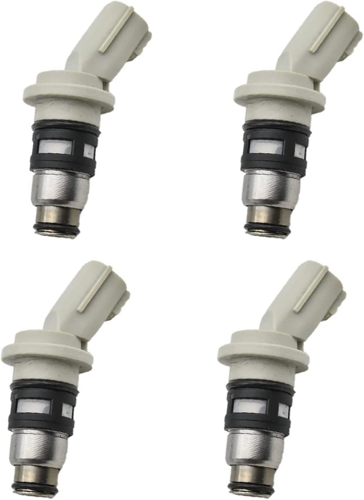Qinshushu Car Injector Fuel Injector For Nissan For Micra Ii For K11 1.0I 16V 1992~2003 1.3I 16V 1992-2000 4Pc/Lot Fuel Injector Car Injector Fuel Injector Nozzle