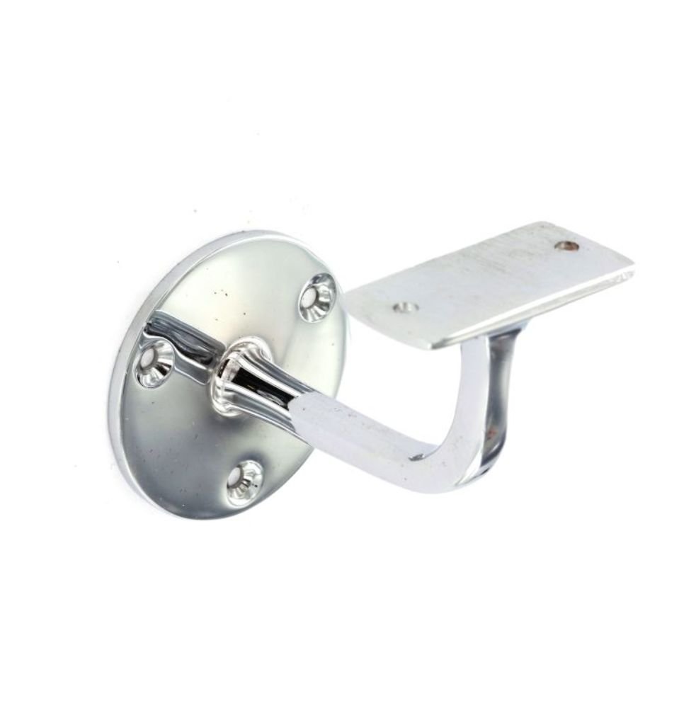 Securit Pair Of Chrome Plated Handrail Bracket Banister Support – 63Mm – 2 Pack