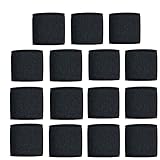 HDHYK Tactical Elastic Belt Keepers Backpack Straps Holder Retainer Band for 1'' wide Belt(15 Pack)