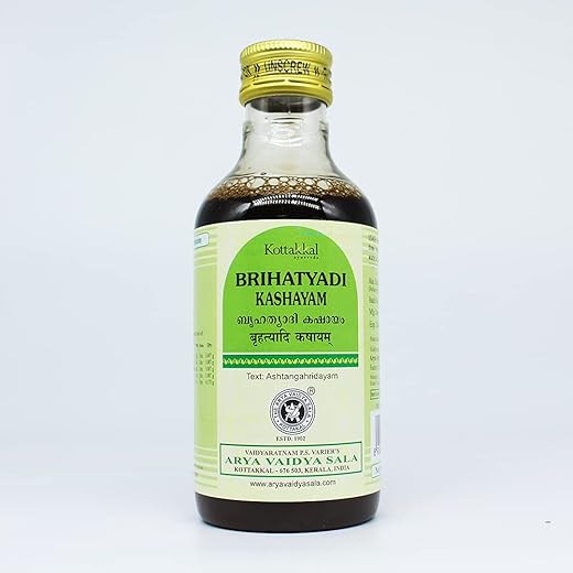 Arya Vaidya Brihatyadi Kashayam 200ML Pack - Sukanthi Pills