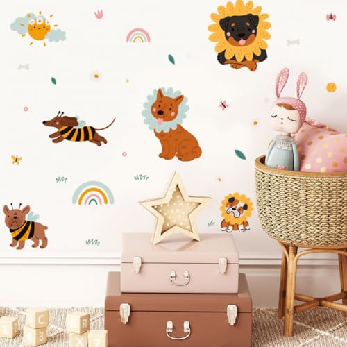 Vinilo Decorativo para Pared de Cachorro para Niños miniatura 3