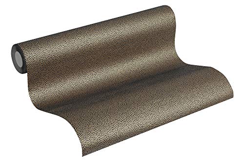 A.S. CréAtion 3711-02 - Carta Da Parati, Colore: Nero/Oro