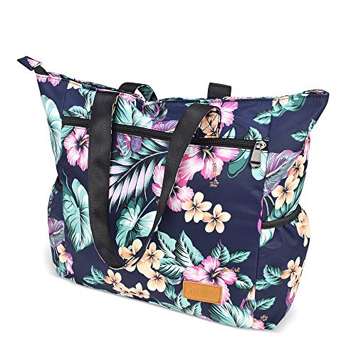 Image of CLOUDMUSIC Shoulder Tote Bag For Nurses Teachers Work Gym Travel Beach Women With Large Capacity Waterproof