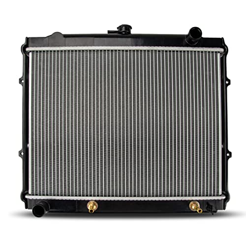 Image of PHILTOP Car Radiators Compatible with 1992-1995 4Runner 2.4L 1984-1995 Pickup (15-3 /4 in. Between Tanks) CU945