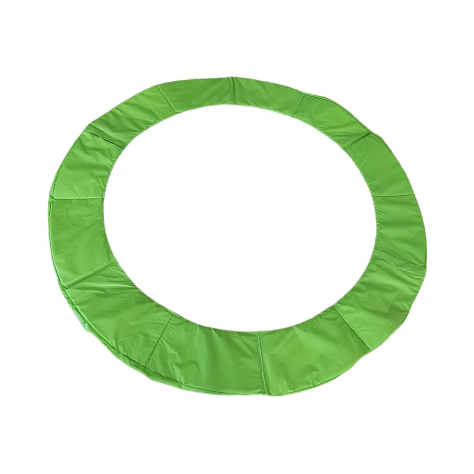 harayaa Trampoline Spring Cover Pad Round Frame Pad Jumping Bed Edge Cover, Standard Trampoline Pad Edge Protection Rebounder Spring Pad Thick Spring Protection Cover (Green 13FT) — image 1