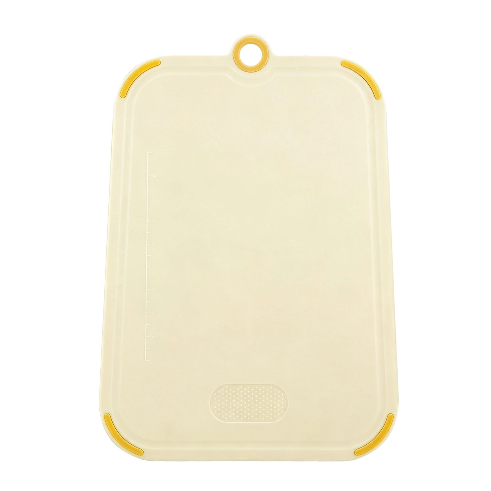 Elnwnnkc Creamy Yellow Modern Kitchens Chopping Board With Hanging Hole And Nonslip Features Cutting Board