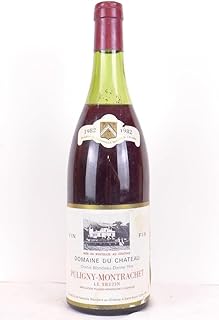 puligny-montrachet domaine du château le trezin rouge 1982 - bourgogne