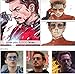 Steampunk Men Tony Stark Sunglasses Iron Man Sun Glasses Women Eyewear Steam Punk Robert Sunglass Male (Style6)