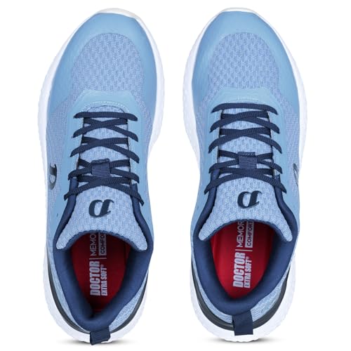 Image of DOCTOR EXTRA SOFT Men's Running Shoes - Lightweight Breathable Sports Sneakers with Memory Foam Cushioned EVA Sole, Shock Absorbing Walking Jogging Gym Training, Slip-On Casual Athletic Wear D-2015