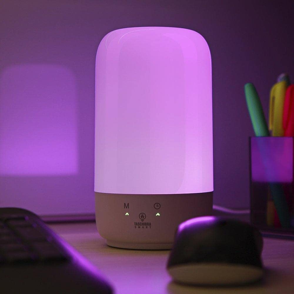 Pill Smart LED Wi-Fi Table Lamp – Taschibra 💡