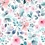 Pink Blue Branch
