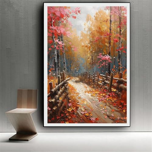 Peinture diamant complet kits arbre 5D strass point de croix 70x90cm