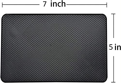 image for Limoly Anti-Slip Mat, Non-Slip Rubber Pad 7 x 5, Universal Car Dash St