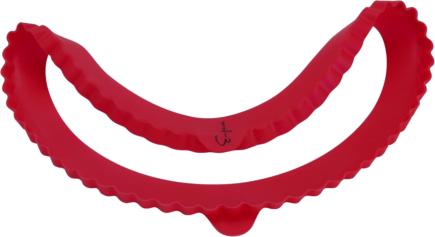 Empava 10 Inch Silicone Pie Crust Shields Pie Protector in Red EMPV-GIFT04