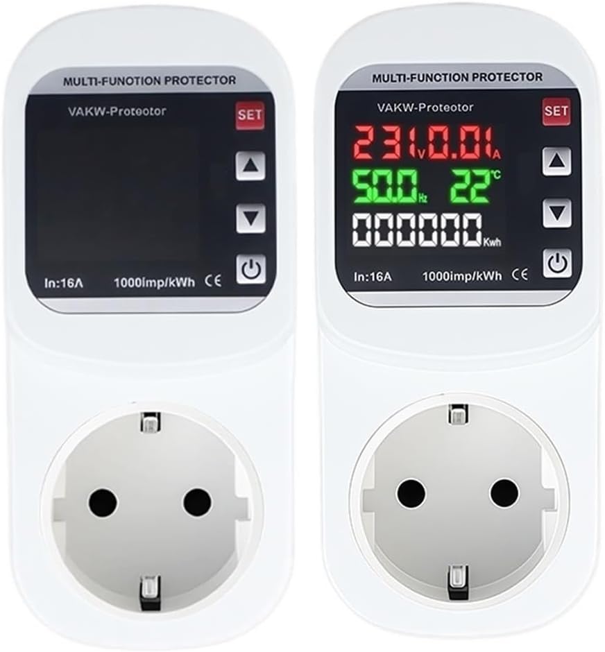 16A socket voltage and current protection timing function voice control overvoltage protection socket